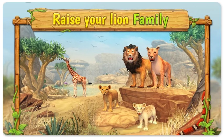 Lion Family Sim Online - Anima1