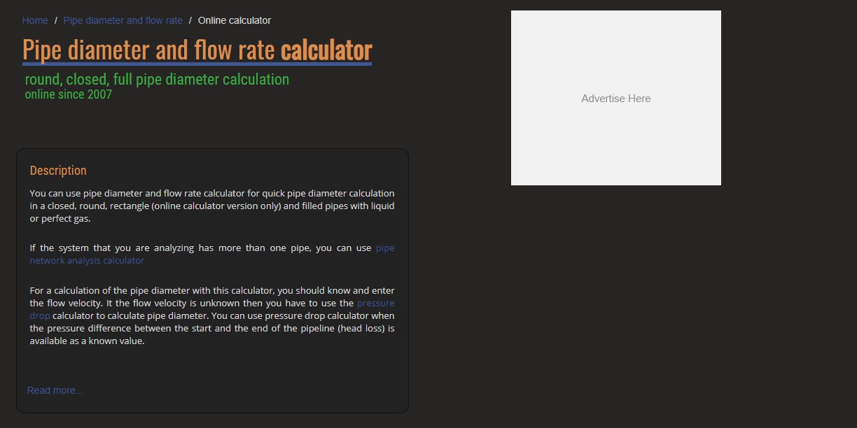 Pipe Flow Calculations1