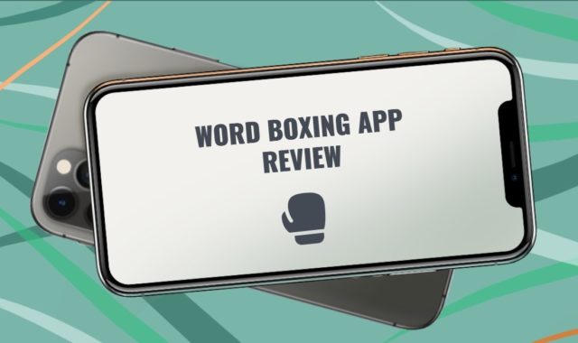 Word Boxing App Review