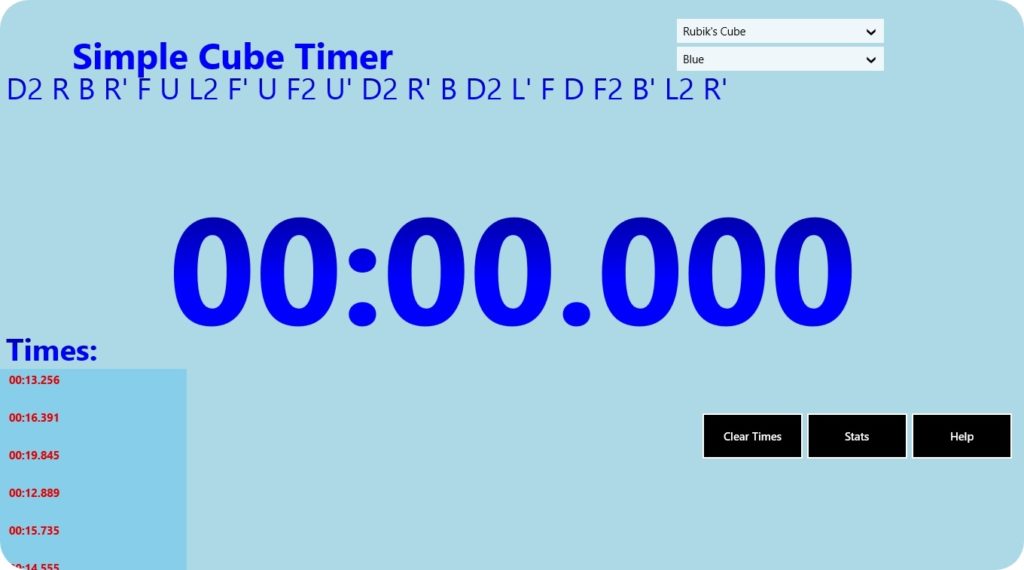 9 Best Cube Timer Apps for Android, iOS, Windows - Apps Like These ...