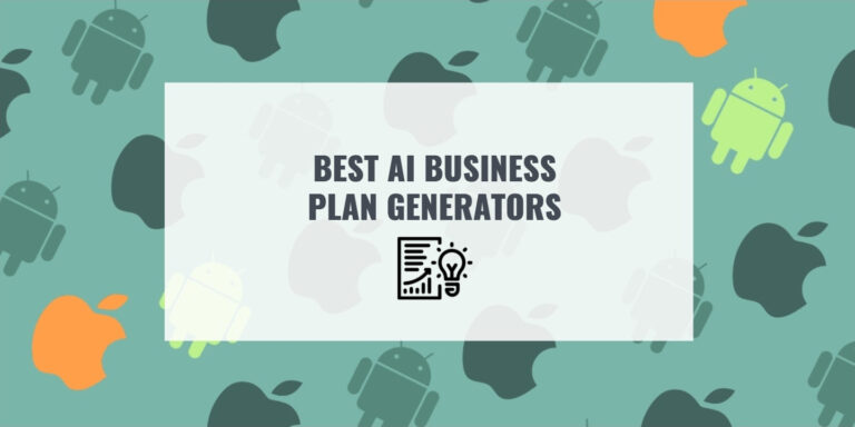 BEST AI BUSINESS PLAN GENERATORS