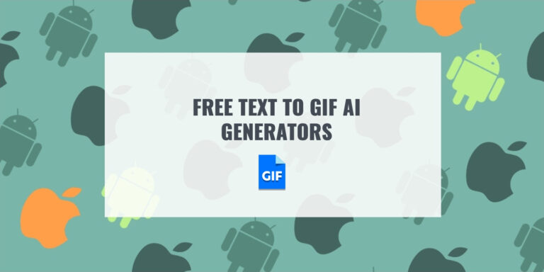 FREE TEXT TO GIF AI GENERATORS